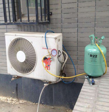 雅江空调加氟